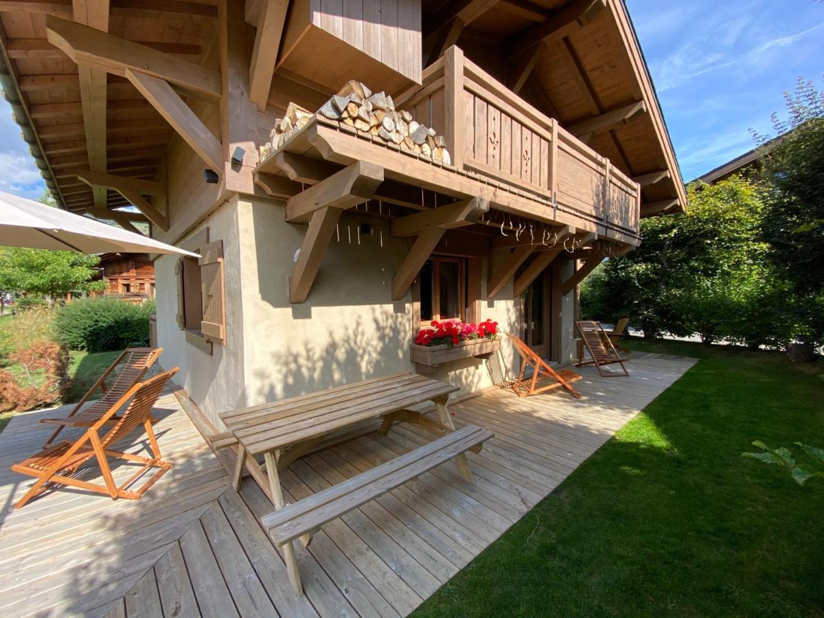 Chalet Megeve, Ideal Familles Proche Ski Et Centre Village Luaran gambar