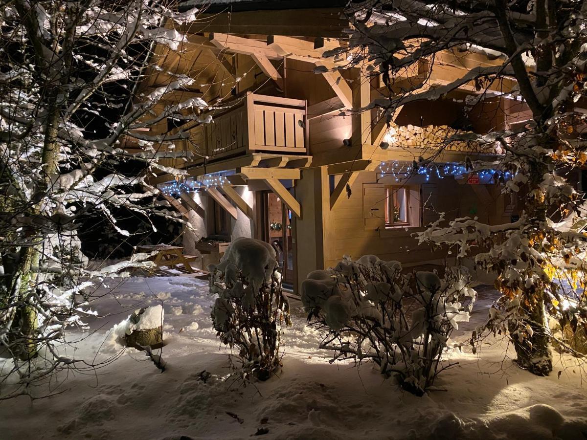 Chalet Megeve, Ideal Familles Proche Ski Et Centre Village Luaran gambar
