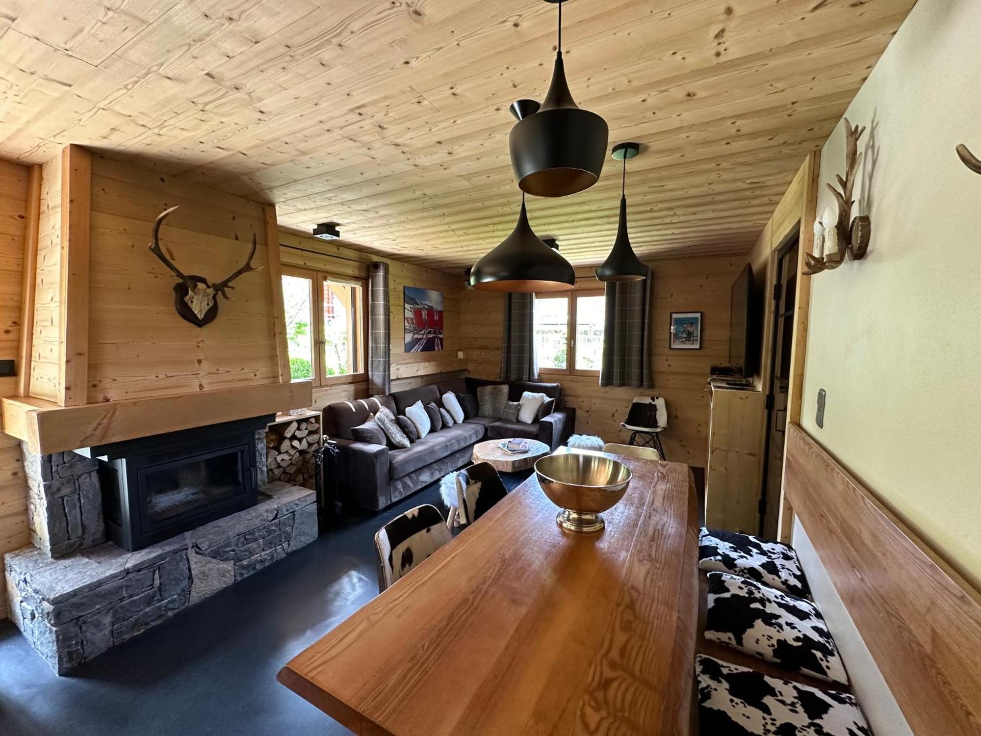 Chalet Megeve, Ideal Familles Proche Ski Et Centre Village Luaran gambar