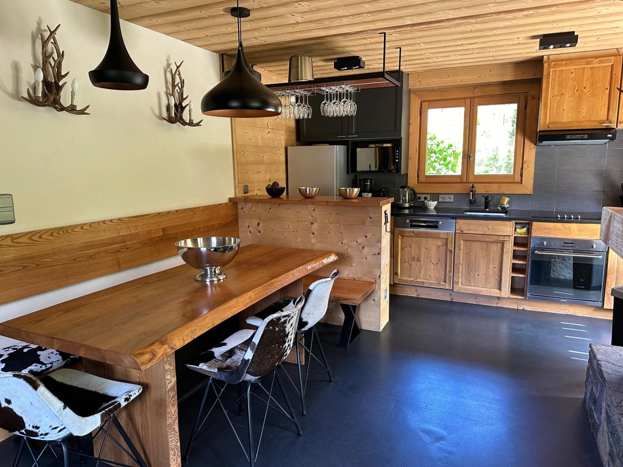 Chalet Megeve, Ideal Familles Proche Ski Et Centre Village Luaran gambar